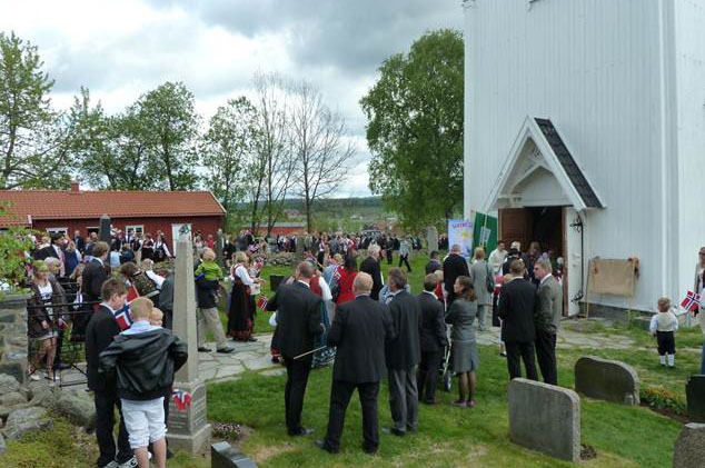 17. mai Kråkstad kirke